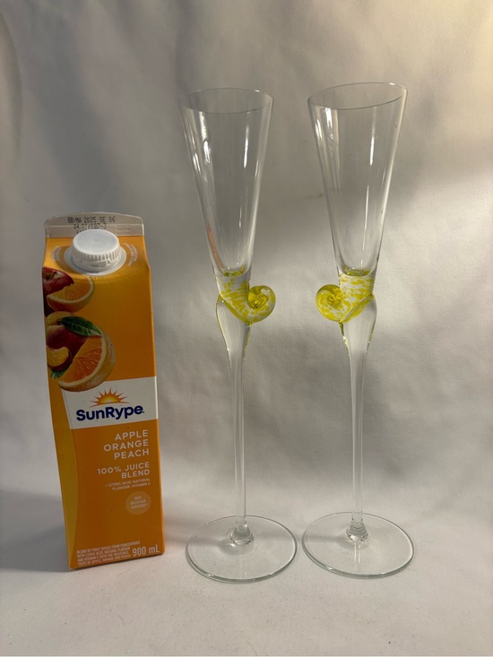 Fostoria Romania Other - RARE..!!! vintage champagne, flute, glasses, snail art glass